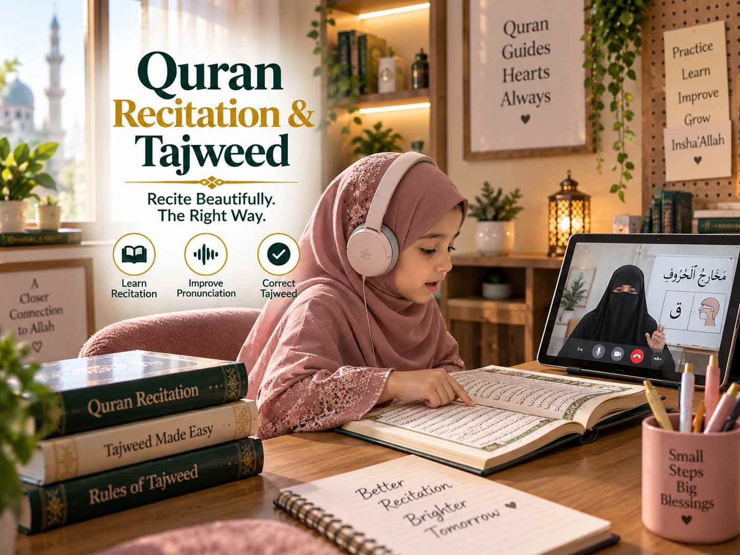 Quran with Tajweed & Tarteel